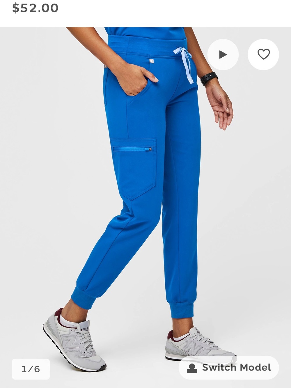 Women’s Figs Joggers - Royal Blue